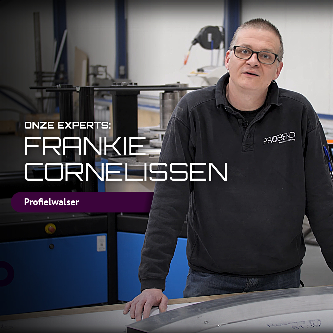 Buizen walsen en buigen - Expert profielwalser Frankie Cornelissen